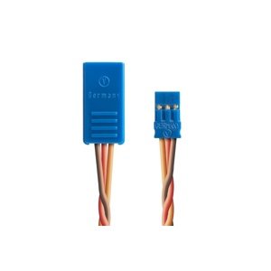 Y-kabel kompakt 100mm JR 0,5qmm kroucený silikonkabel, 1 ks. Konektory a kabely RCobchod