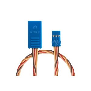 Y-kabel kompakt 300mm JR 0,5qmm kroucený silikonkabel, 1 ks. Konektory a kabely RCobchod