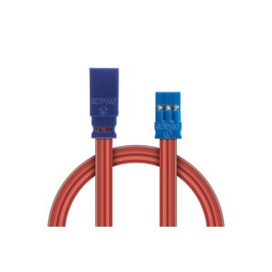 Prodlužovací kabel 750mm, JR 0,25qmm plochý silikonkabel, 1 ks. Konektory a kabely RCobchod