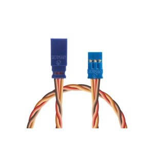 Prodlužovací kabel 100mm, JR 0,50qmm kroucený silikonkabel, 1 ks. Doporučené příslušenství RCobchod