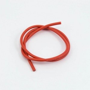 Silikonový kabel 2,0qmm, 14AWG, 500mm, červený Konektory a kabely RCobchod