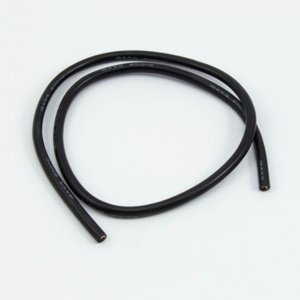Silikonový kabel 3,3qmm, 12AWG, 500mm, černý Konektory a kabely IQ models