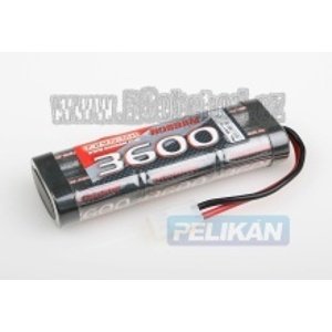 akumulátor NOSRAM Power pack 3600mAh 7,2V, Tamiya  RCobchod