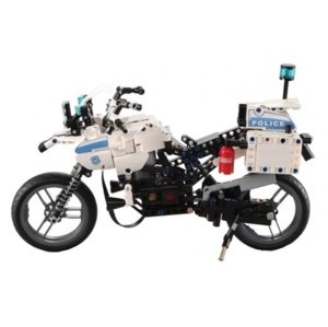 Policejní motorka - stavebnice - 539 dílků RC motorky RCobchod