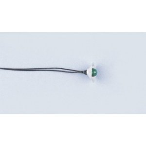 Žárovičky 4mm s kabelem - zelené (10 ks.) Příslušenství lodě RCobchod