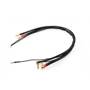 2S černý nabíjecí kabel G4/G5 - krátký 300mm - (4mm, 3-pin EH) Konektory a kabely RCobchod