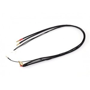 2S černý nabíjecí kabel G4/G5 - dlouhý 600mm - (4mm, 7-pin PQ) Konektory a kabely RCobchod