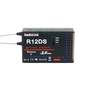 Přijímač R12DS Doporučené příslušenství RCobchod