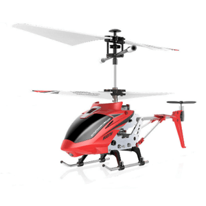 Syma S107H Phantom - ultra odolný vrtulník s barometrem - červený 3 - kanálové RCobchod