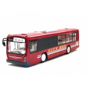 Městský autobus na dálkové ovládání - červený  RCobchod