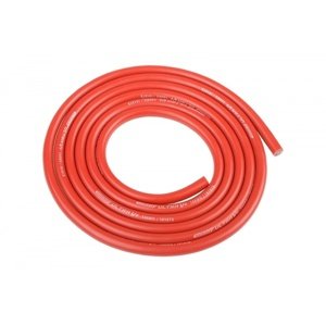 Silikonový kabel 3,5qmm, 14AWG, 1metr, červený Konektory a kabely IQ models