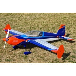 70" Extra 300 EXP V2 - Oranžová/Modrá/Bílá 1,77m Modely letadel RCobchod