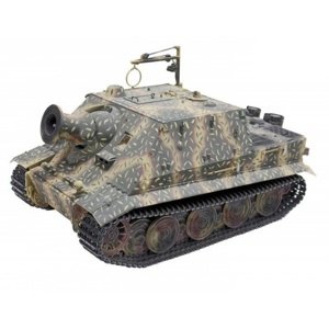 RC tank 1:16 Torro Sturm Tiger, PROFI edice (komplet kov), 2.4GHz, BB, kouř, zvuk, dřevěná bedna Tanky TORRO RCobchod