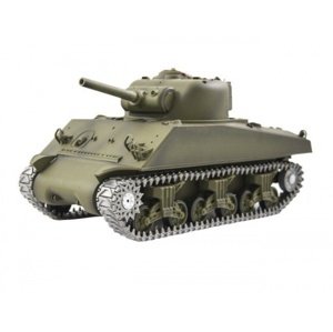 RC tank 1:16 M4A3 Sherman, airsoft, kouř, zvuk, kovové pásy  RCobchod