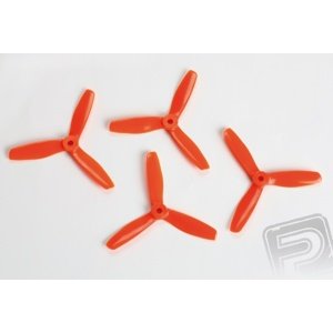 Vrtule DAL TJ4045 3-list oranžové, 4 ks. Multikoptery RCobchod