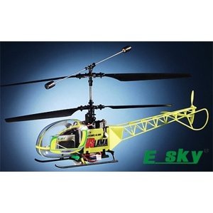 RC vrtulník LAMA V3, 4ch, originál E-SKY + PC Simulátor 4 - kanálové RCobchod