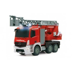 DOUBLE E RC hasičský truck Merecedes-Benz Antos s funkční stříkačkou a žebříkem 1:20 RC auta, traktory, bagry RCobchod