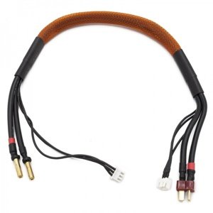 2S černý nabíjecí kabel 400mm, G4/T-DYN Konektory a kabely RCobchod