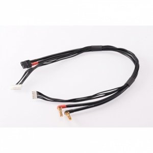 4S černý nabíjecí kabel G4/G5 - krátký 400mm - (XT60, 7-pin XH) Konektory a kabely IQ models