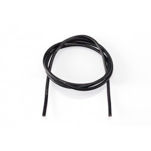 13AWG/2,6qmm silikon kabel (černý/1m) Konektory a kabely RCobchod