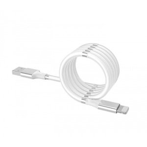 Magnetický samonavíjecí USB nabíjecí kabel (Lightning) (180 cm) PC a GSM příslušenství RCobchod