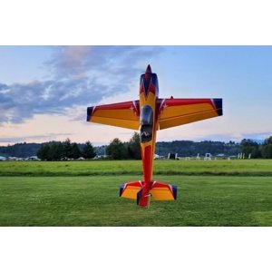 104" Extra 300 V2 - Červená/Modrá/Žlutá 2,64m Modely letadel RCobchod