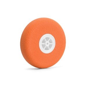 Mechové kolečko lehké 35mm, oranžové, 1 ks. Příslušenství letadla RCobchod