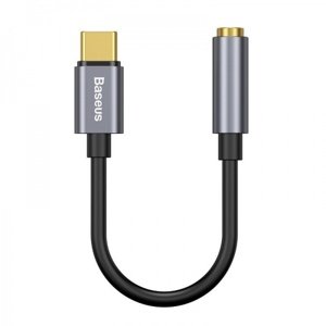 Baseus L54 Audio Adapter USB-C + mini jack 3,5mm (Black+Gray) PC a GSM příslušenství RCobchod