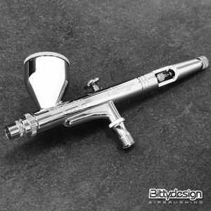 Bittydesign Caravaggio gravity-feed airbrush dual-action Airbrusch pistole Nářadí RCobchod