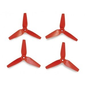 3D prop, třílisté 3,8x3,5 vrtule, 4ks. - červené Multikoptery RCobchod